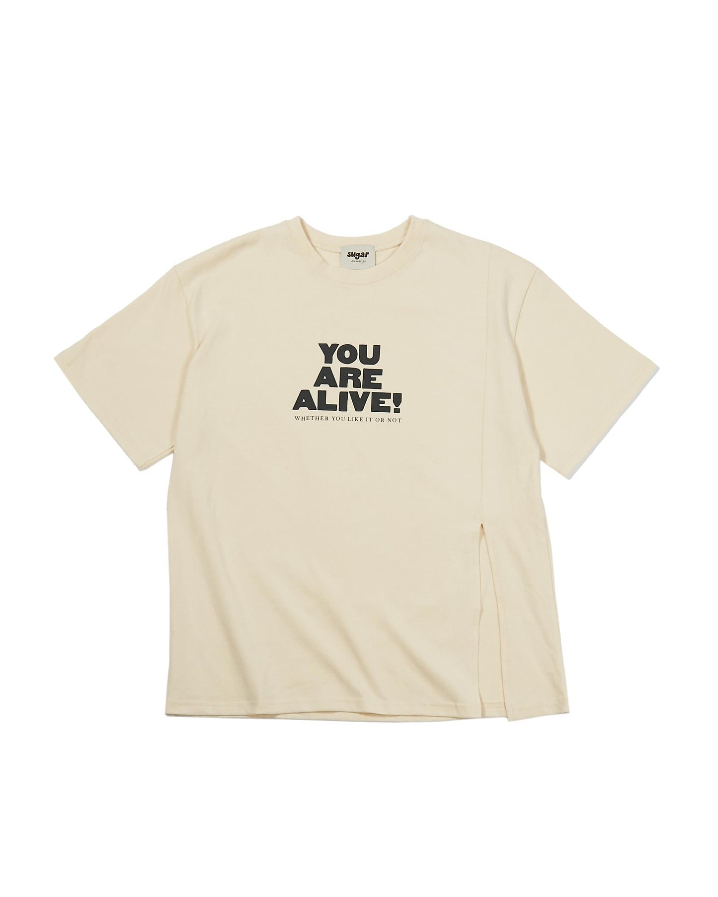 Load image into Gallery viewer, You Are Alive Oversized Tee - Cream
