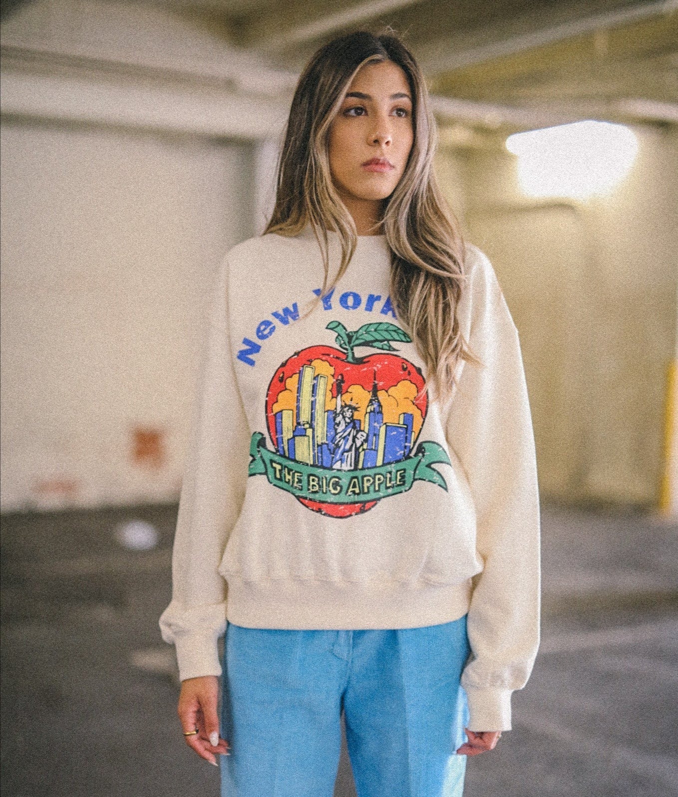 The Big Apple Graphic Sweatshirt – Sugar Los Angeles ®